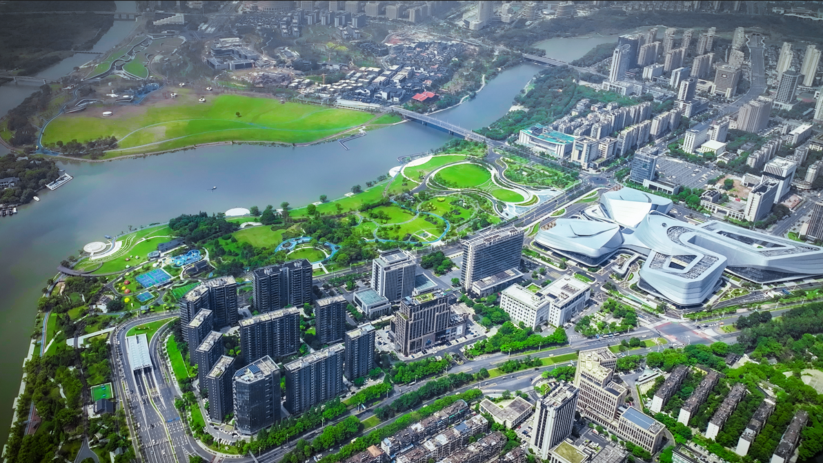 衢州市智慧新城“城市阳台”三个坚持积极打造城市新区风貌区