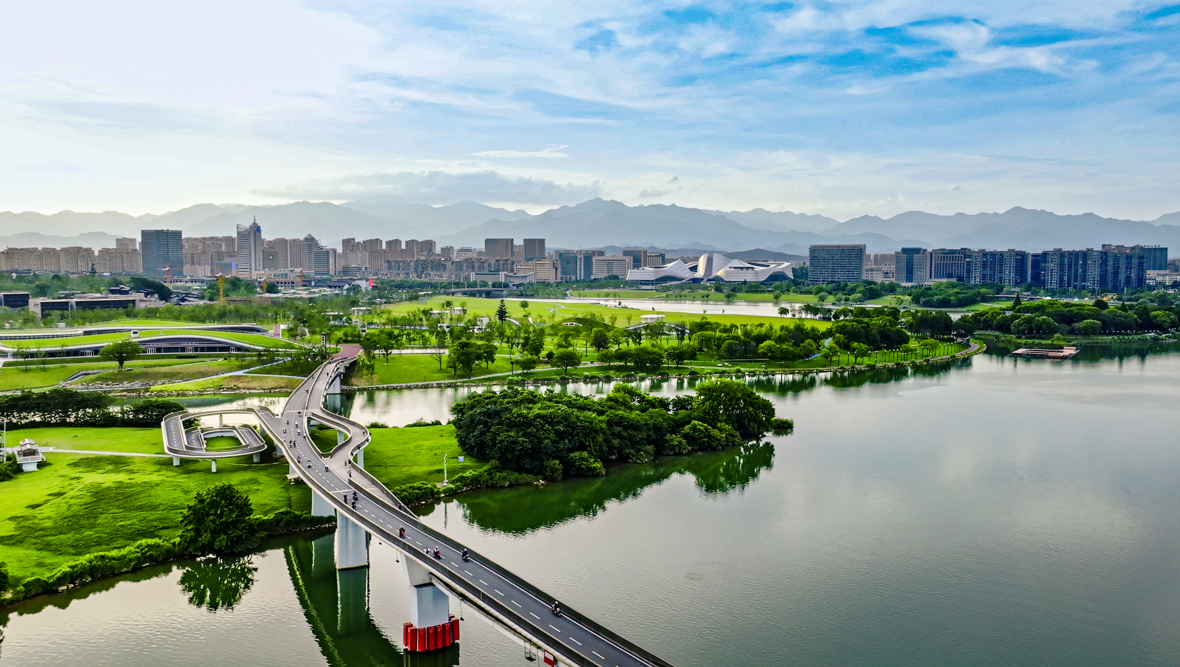 衢州市智慧新城“城市阳台”三个坚持积极打造城市新区风貌区