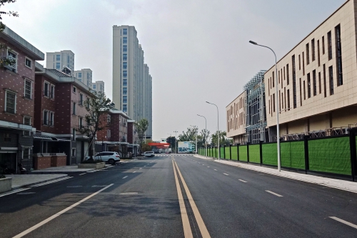 杭州大江东前进街道小城镇环境综合整治迎接省级验收